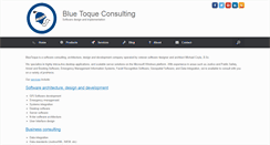 Desktop Screenshot of bluetoque.ca