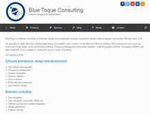 Tablet Screenshot of bluetoque.ca